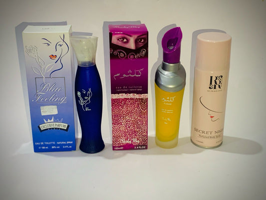 GIRLS RAMZAN 2 PERFUME 1 BODYSPRAY OFFER