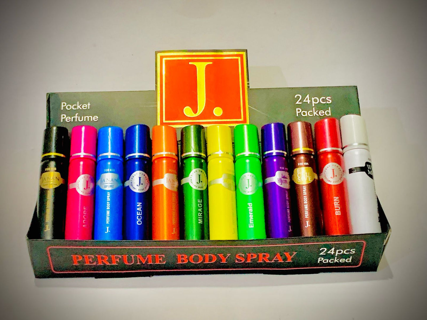 Summer Set of 12 Pcs J. Mini Bodyspray Deal Best fragnances