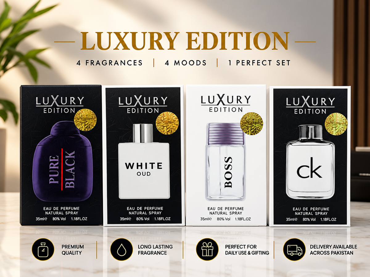 4 Perfume Testers – 35ml Each | 4 Fragrance Set