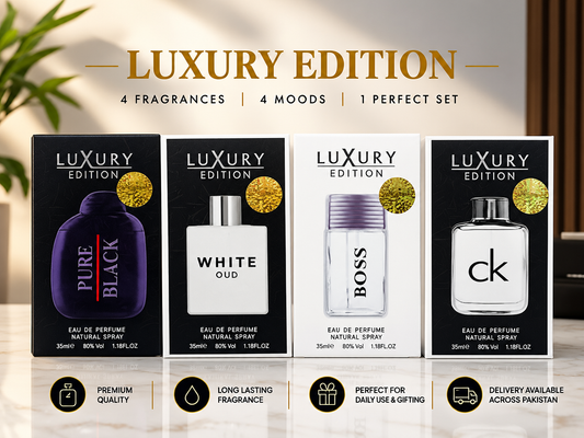 4 Perfume Testers – 35ml Each | 4 Fragrance Set