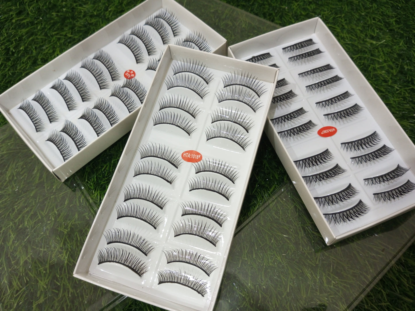 3 Box 10 Pairs of Taiwan Long Natural Handmade Lashes