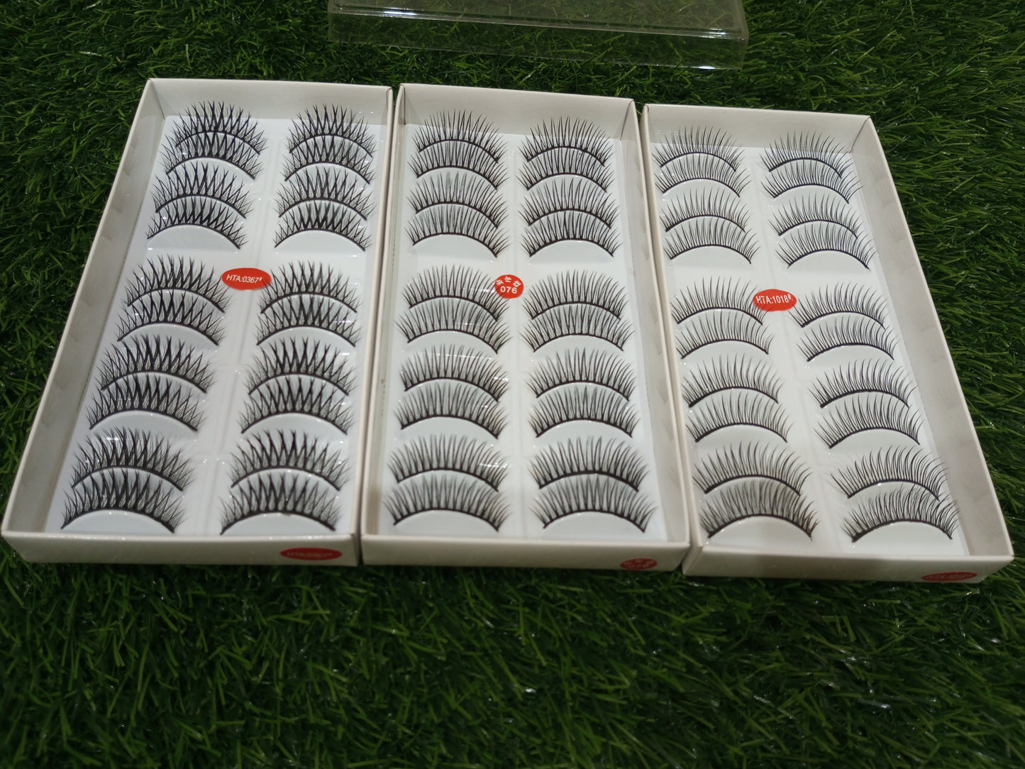 3 Box 10 Pairs of Taiwan Long Natural Handmade Lashes