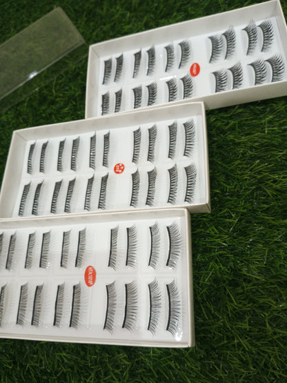 3 Box 10 Pairs of Taiwan Long Natural Handmade Lashes