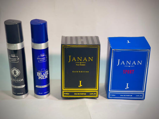 Jnan Sports and Gold With 2 Bodyspray