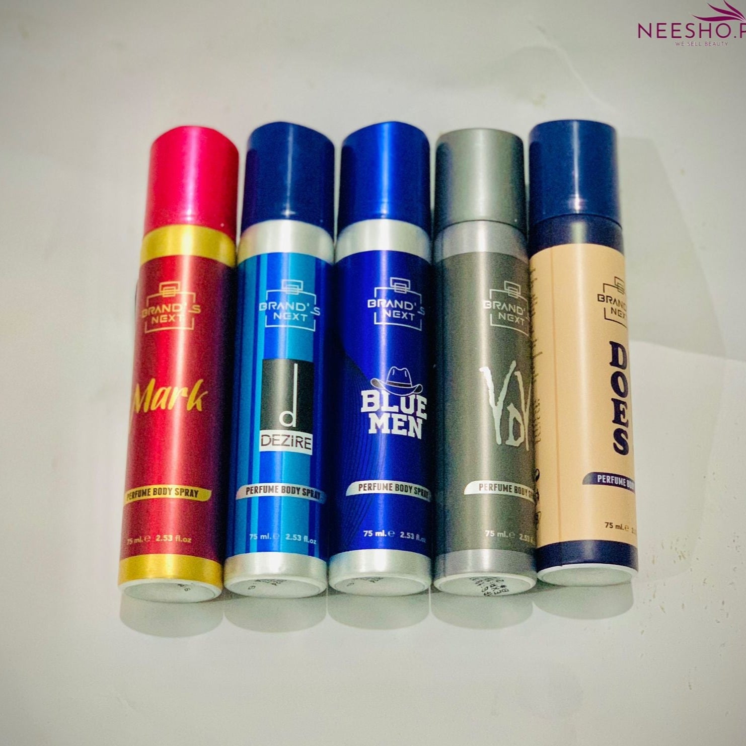 5 Pcs Best Fragrance Body spray Deal – Neesho.pk